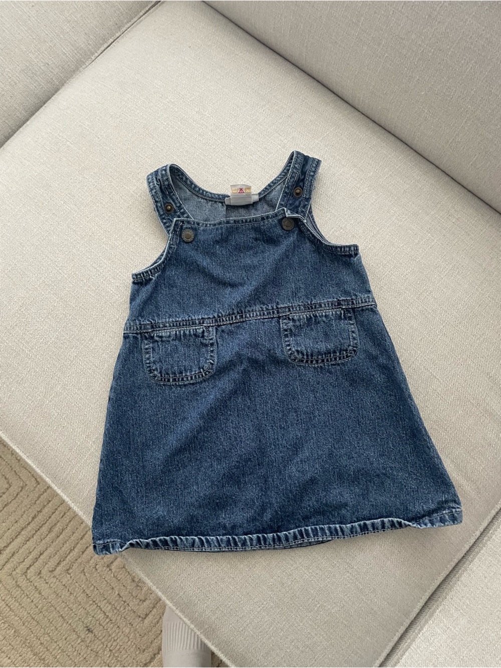 Vintage denim baby dress